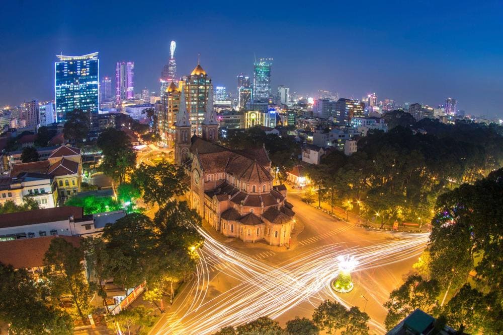 Ho Chi Minh City is Vietnam’s bustling metropolis, blending modern energy with rich history and vibrant street life